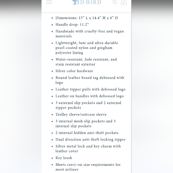 DD Bird The Gold Nylon Nash Bag - Picture 4 of 16